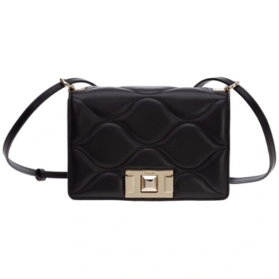 Shop Furla Women's Leather Cross-body Messenger Shoulder Bag Mimì Mini In Black