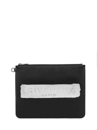 Shop Givenchy Clutch In Black