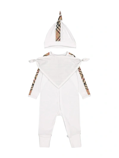 Shop Burberry Kids Body For Unisex In White