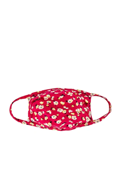 Shop Dr Barbara Sturm Protective Face Mask In Red Mini Floral