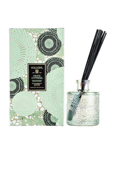 Voluspa Home Ambience Diffuser In White Cypress