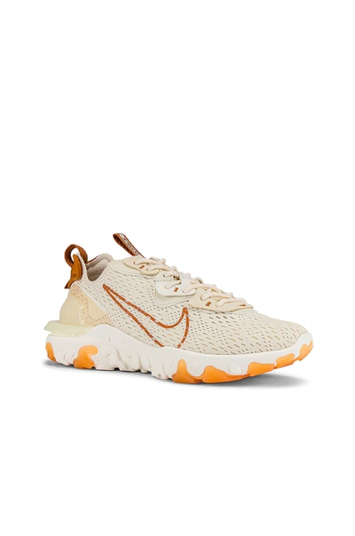 Shop Nike Nsw React Vision Sneaker In Pale Ivory & Monarch