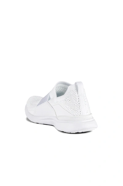 Shop Apl Athletic Propulsion Labs Techloom Bliss Sneaker In White  Metallic Pearl & Ombre