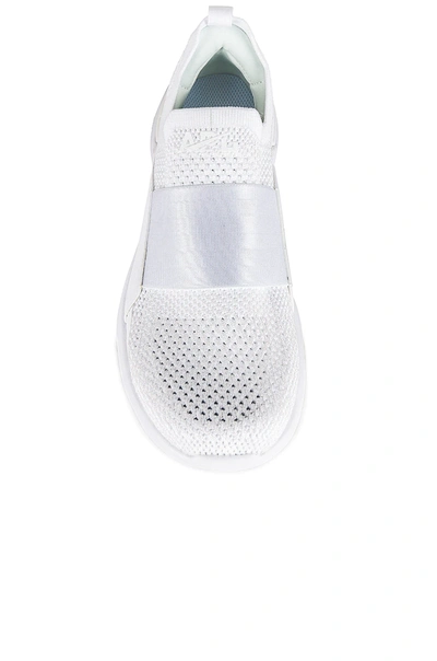 Shop Apl Athletic Propulsion Labs Techloom Bliss Sneaker In White  Metallic Pearl & Ombre