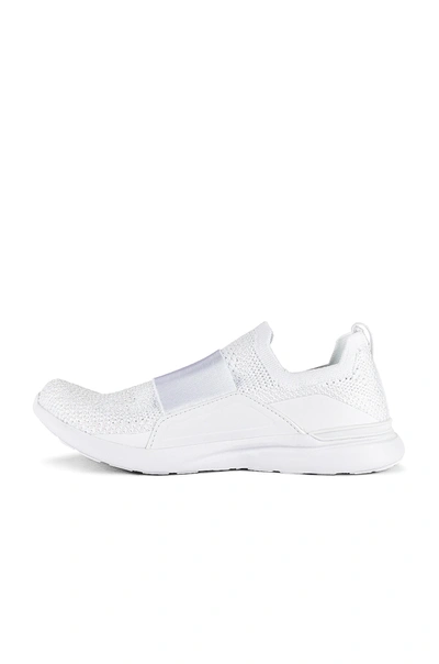 Shop Apl Athletic Propulsion Labs Techloom Bliss Sneaker In White  Metallic Pearl & Ombre