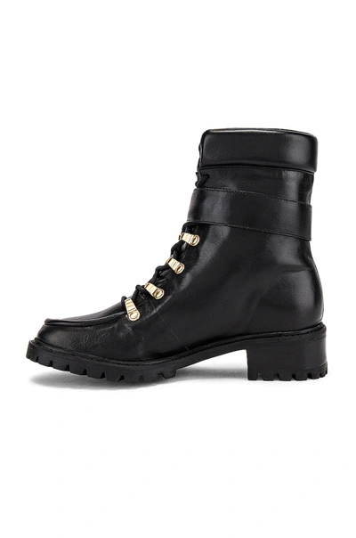 Shop Schutz Buckle Tractor Boot In Black