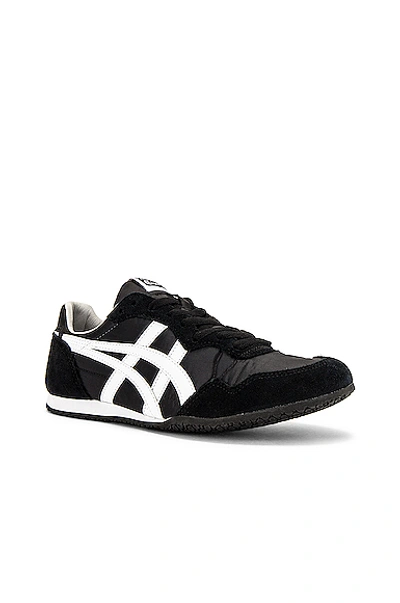 Shop Onitsuka Tiger Serrano In Black & White