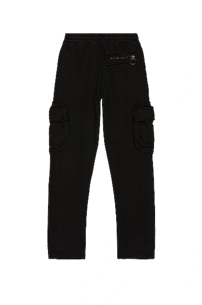 Shop Off-white Cargo Sweatpant In Black