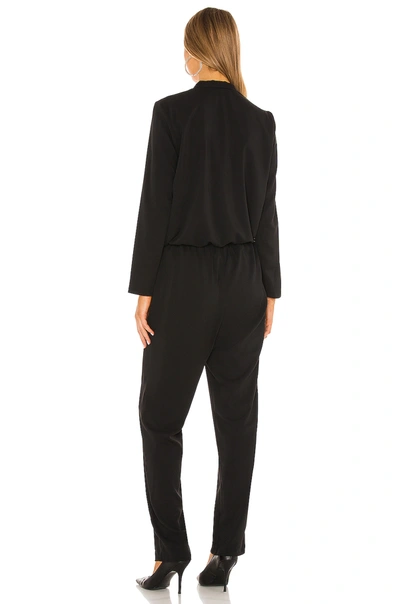 Shop Amanda Uprichard Laurie Jumpsuit In Black