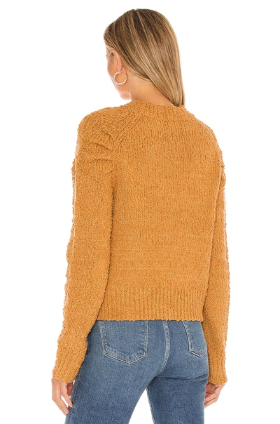 Shop Minkpink Lucie Raglan Knit Sweater In Caramel
