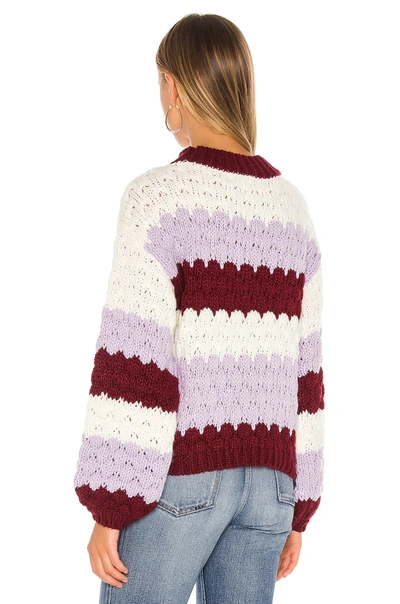 Shop Bb Dakota Hot Balloon Sweater In Steel Lavender