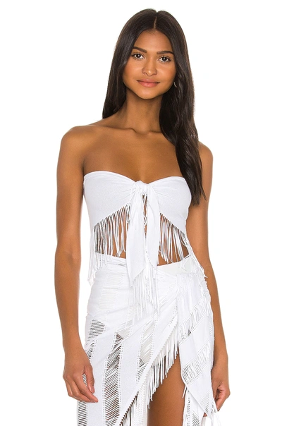 Shop Beach Bunny Haute Summer Top In White