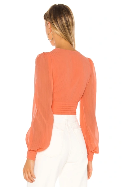 Shop Nbd Laila Top In Coral