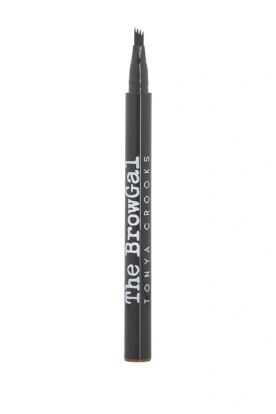 Shop Reflex Sales Group Ink It Over Feather Brow Tattoo Pen In Brown Hair