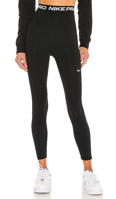 Shop Nike Np 7/8 High Rise Tight In Black