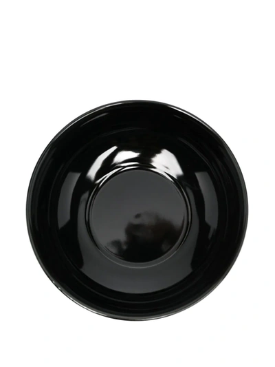 Ann Deumelemeester X Serax Light And Shadow Ceramic High Plate In Black
