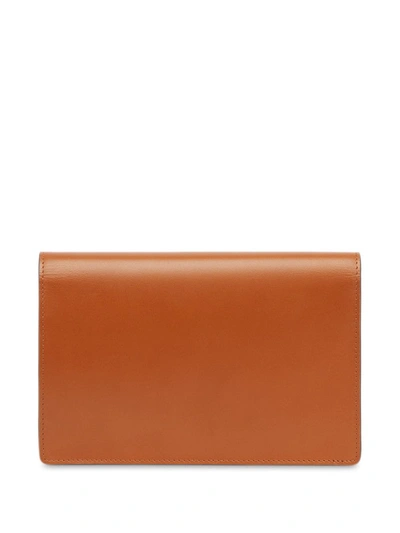 Shop Fendi Wallet On Chain Medium Bag In Brown