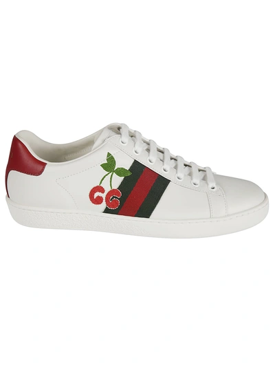 Shop Gucci Miro Sneakers In White/multicolor