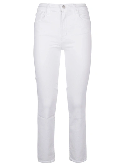 Shop J Brand Alma High Rise Jeans In White