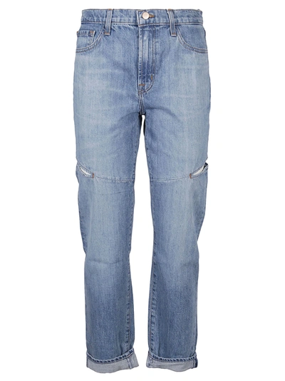 Shop J Brand Cut Out Boy Jeans In Senska