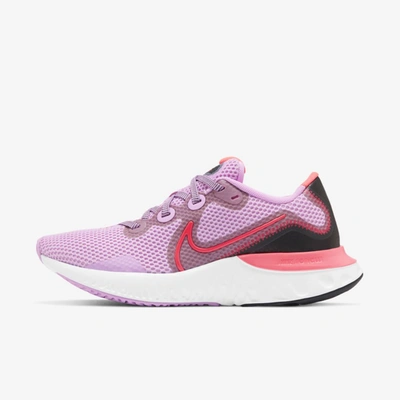 Shop Nike Renew Run Women's Running Shoe (beyond Pink) - Clearance Sale In Beyond Pink,black,flash Crimson