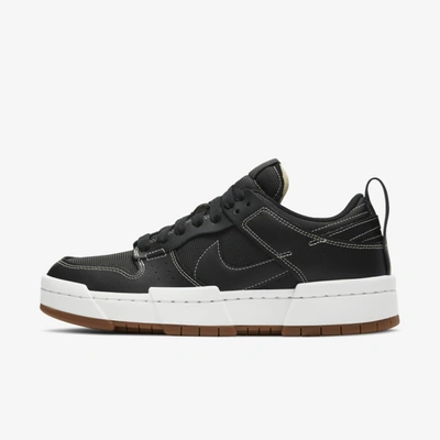Shop Nike Dunk Low Disrupt Women's Shoe In Black,fossil,gum Medium Brown,black