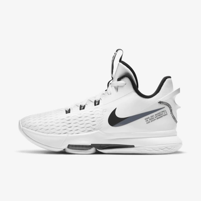 Nike Lebron Witness 5 Basketball Shoes In White,black | ModeSens
