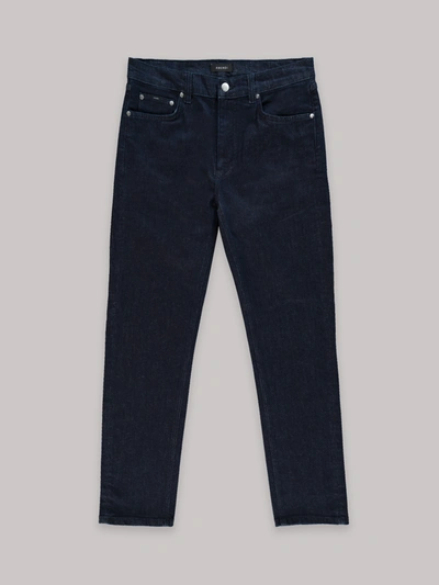 Shop Amendi Åke Classic Jeans In Dark Blue