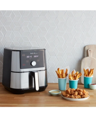 Instant Pot Vortex Plus 6 Qt. 6-in-1 Stainless Steel Air Fryer In Stainless Steel