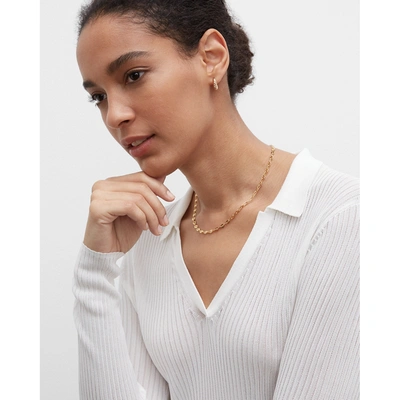 Shop Club Monaco Gold Short Link Necklace In Size One Size