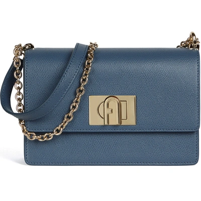 Shop Furla 1927 In Blu Denim (blue)