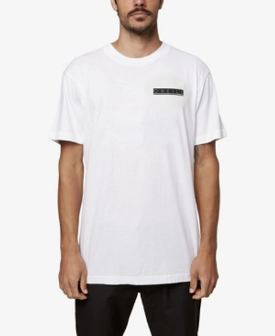 Shop O'neill Men's Tropics T-shirt In White