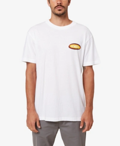 Shop O'neill Men's Froth Hut T-shirt In White
