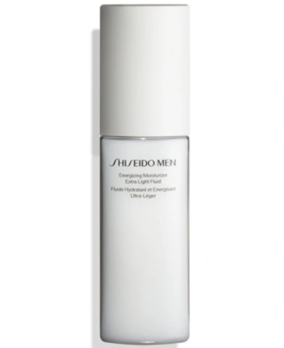 Shop Shiseido Men Energizing Moisturizer Extra Light Fluid, 3.4 Oz.