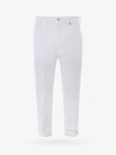 Shop Neil Barrett Trouser In White