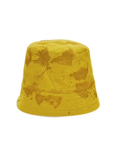 Shop A-cold-wall* Men's Diamond Bucket Hat In Rust Oxide