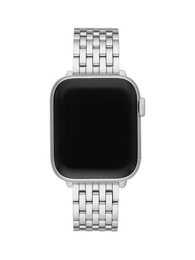 Shop Michele Women's Apple Watch Stainless Steel Bracelet Strap/38/40/41 & 42/44/45/49mm In Chrome