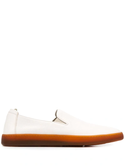Shop Officine Creative Key Slip-on Sneakers In White