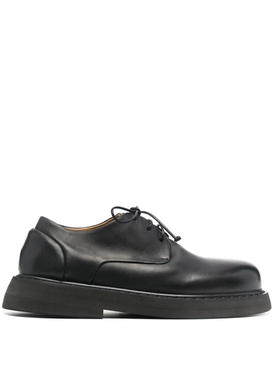 Shop Marsèll Chunky Lace-up Derby Shoes In Black