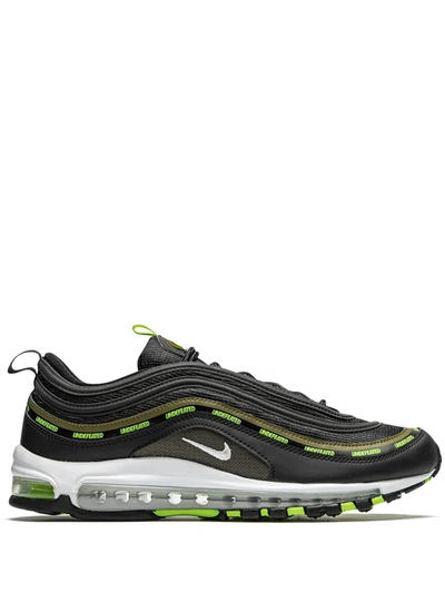 Shop Nike X Undefeated Air Max 97 "black Volt" Sneakers