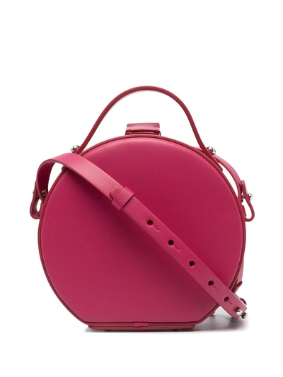 Shop Nico Giani Circle Shaped Tote Bag In Pink