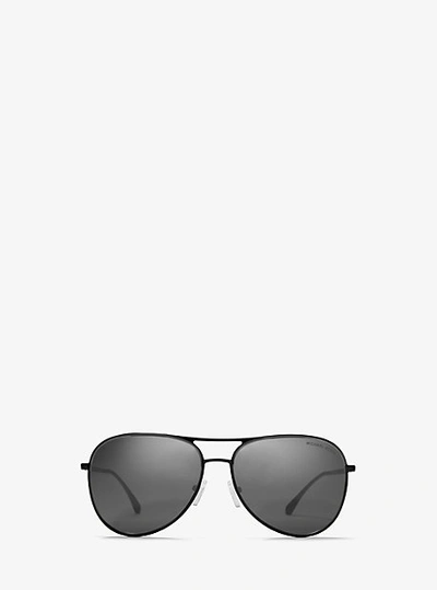 Shop Michael Kors Kona Sunglasses In Black
