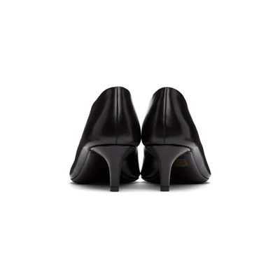 Shop Acne Studios Black Kitten Heel Pumps In 900 Black