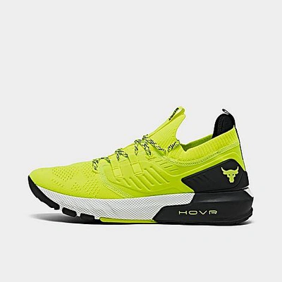Shop Under Armour Project Rock 3 Training Shoes In High-vis Yellow/black/high-vis