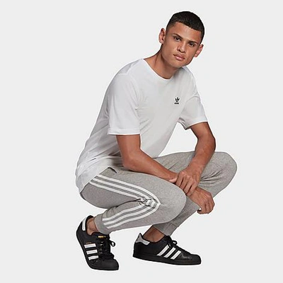 Shop Adidas Originals Adidas Men's Originals Adicolor Classics 3-stripes Jogger Pants In Medium Grey Heather