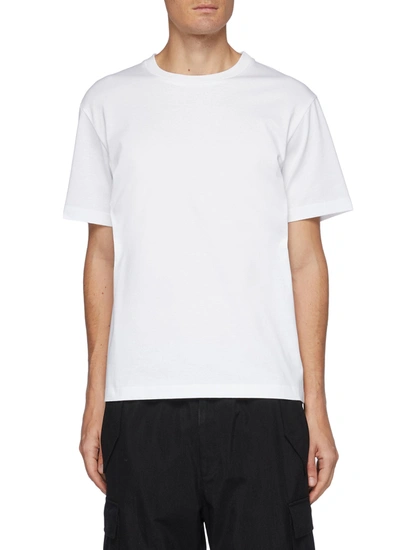 Shop Equil Crewneck T-shirt In White