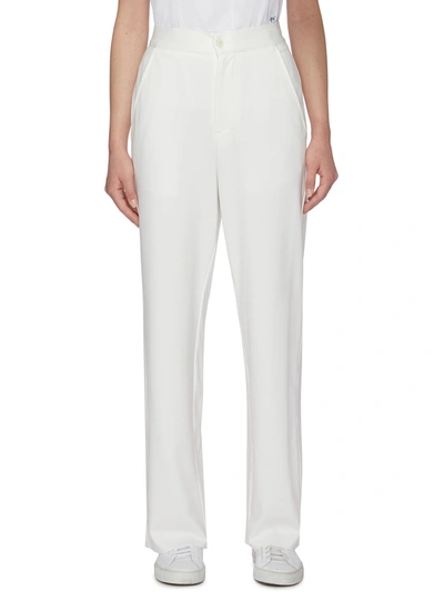 Shop Barena Venezia 'ida Isso' Wide Leg Suiting Pants In White