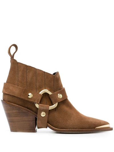 Shop Zadig & Voltaire N'dricks Wedge Boots In Brown