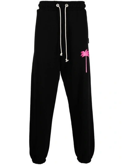 PXP SWEATPANTS BLACK FUCHSIA