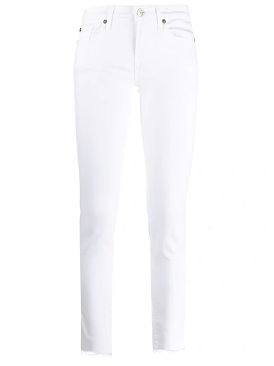 Shop 7 For All Mankind The Skinny Slim Jeans In White